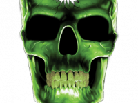 Зеленый череп